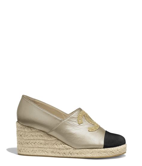 chanel espadrille online|chanel espadrilles for women.